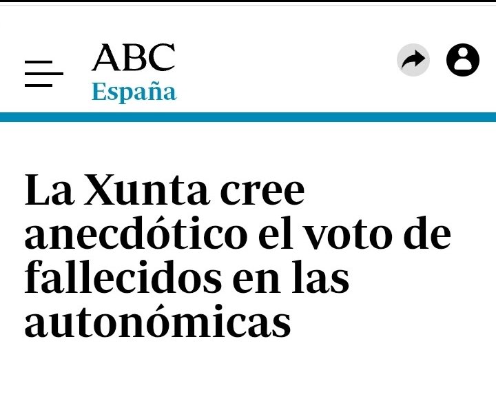 Lo normal, que estás en tu tumba, te aburres y te vas a votar...
