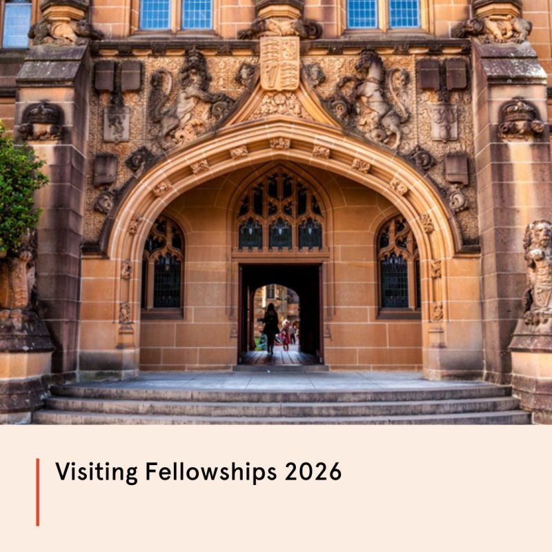 SSSHARC Visiting Fellowships 2026 are now open!
The Visiting Fellows program supports collaborative research in the humanities and social sciences at the University of Sydney.

Applications close: 14 July 2025

You can find out more here: shorturl.at/pnqVH

<a href="/ArtSS_Sydney/">Faculty of Arts and Social Sciences</a>