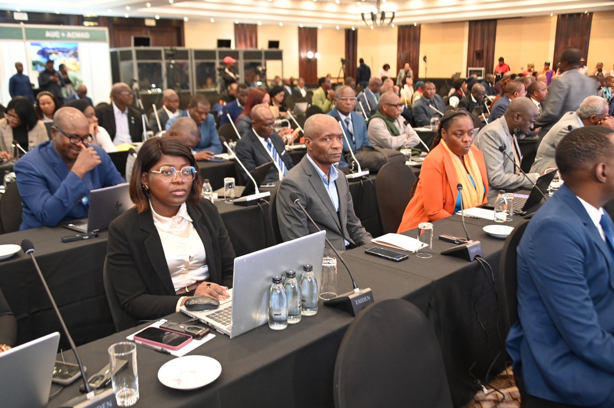 African Union (@_africanunion) on Twitter photo At the opening of the Joint Forum for the Intra-ACP Climate Services (ClimSA) and SEWA Programmes, H.E. Mosses Vilakati, AUC Commissioner <a href="/AU_DARBE/">AU Agriculture, RuralDev't BlueEconomy Environment</a> , highlighted the unprecedented challenges Africa faces from climate change, affecting key sectors. He emphasized the urgent need At the opening of the Joint Forum for the Intra-ACP Climate Services (ClimSA) and SEWA Programmes, H.E. Mosses Vilakati, AUC Commissioner <a href="/AU_DARBE/">AU Agriculture, RuralDev't BlueEconomy Environment</a> , highlighted the unprecedented challenges Africa faces from climate change, affecting key sectors. He emphasized the urgent need