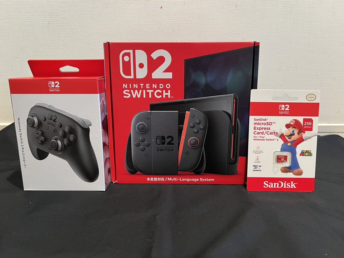 株式会社任天堂ありがとうございます🙇‍♂️
めちゃくちゃ使います。
時間ないけど💦
#NintendoSwitch2