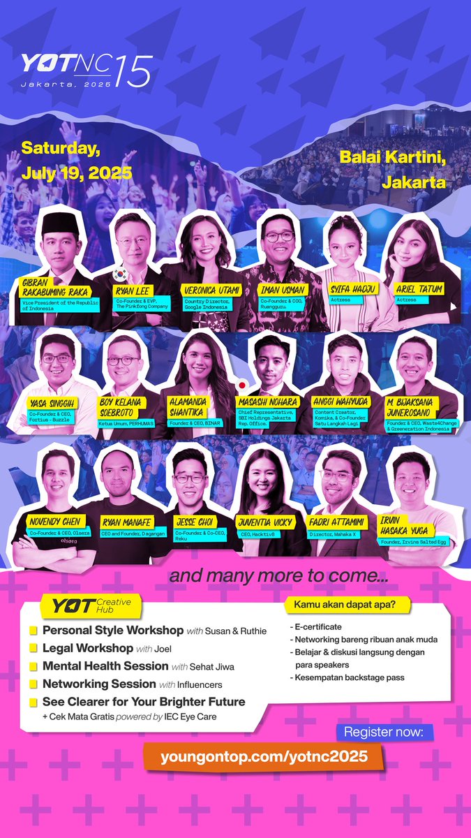 Siap-siap! 🔥 Narasumber kece ini bakal hadir di YOUNG ON TOP. 
Catat tanggalnya, jangan sampai ketinggalan!

#himakom #himakomumj #sabiga #umj #youngontop