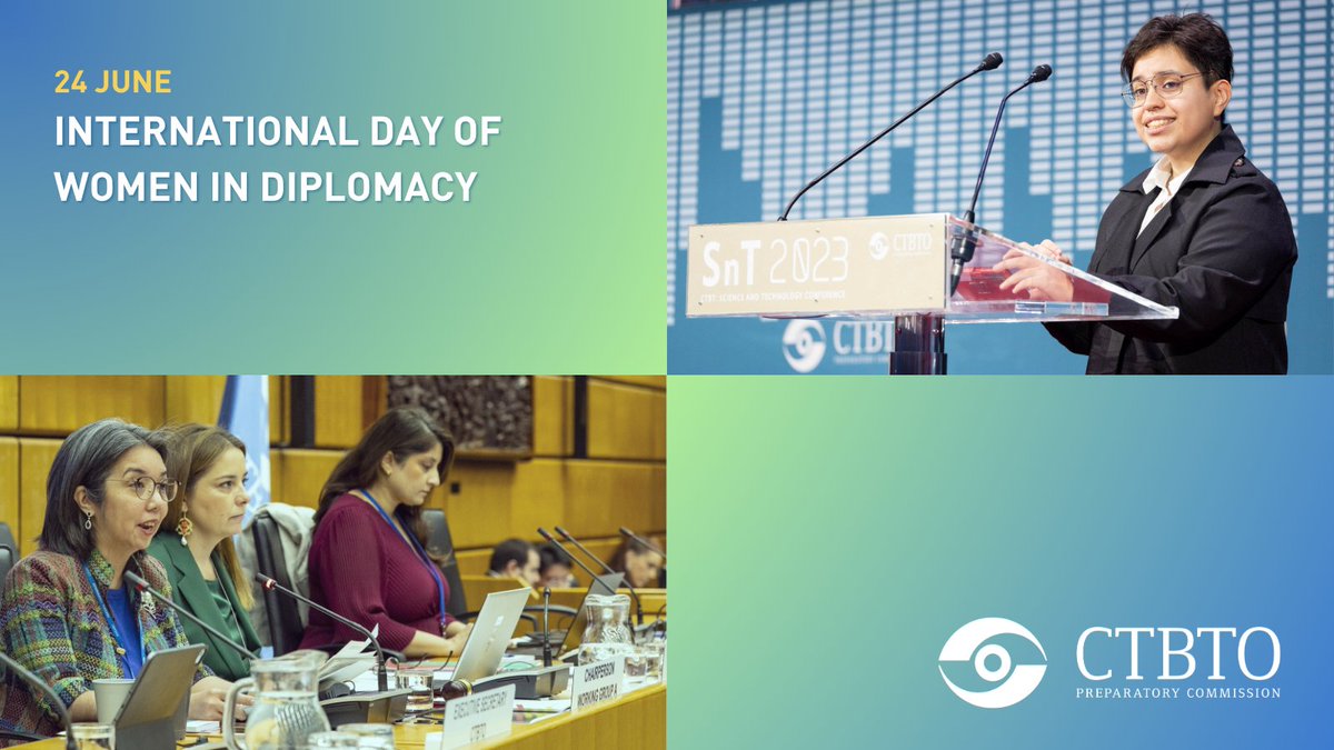 CTBTO (@ctbto) on Twitter photo We believe in the power of collaboration to drive progress. On this day, we reaffirm our commitment to initiatives that build expertise, promote dialogue & advance the goal of a nuclear-test-free 🌍. Read about how we cultivate future talent: ctbto.info/MentoringProg3 We believe in the power of collaboration to drive progress. On this day, we reaffirm our commitment to initiatives that build expertise, promote dialogue & advance the goal of a nuclear-test-free 🌍. Read about how we cultivate future talent: ctbto.info/MentoringProg3