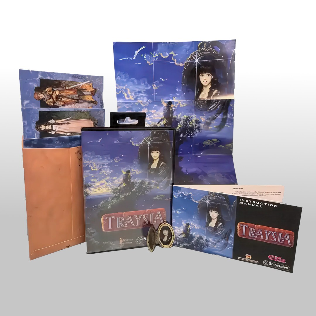 DragonBoxShop's tweet image. Traysia is a classic J-RPG for your MegaDrive / Genesis, which is physically being released in English for the first time!
Preorder the beautiful collector's edition in our shop now!
More details can be found on our product page:
dragonbox.de/en/games-for-s…