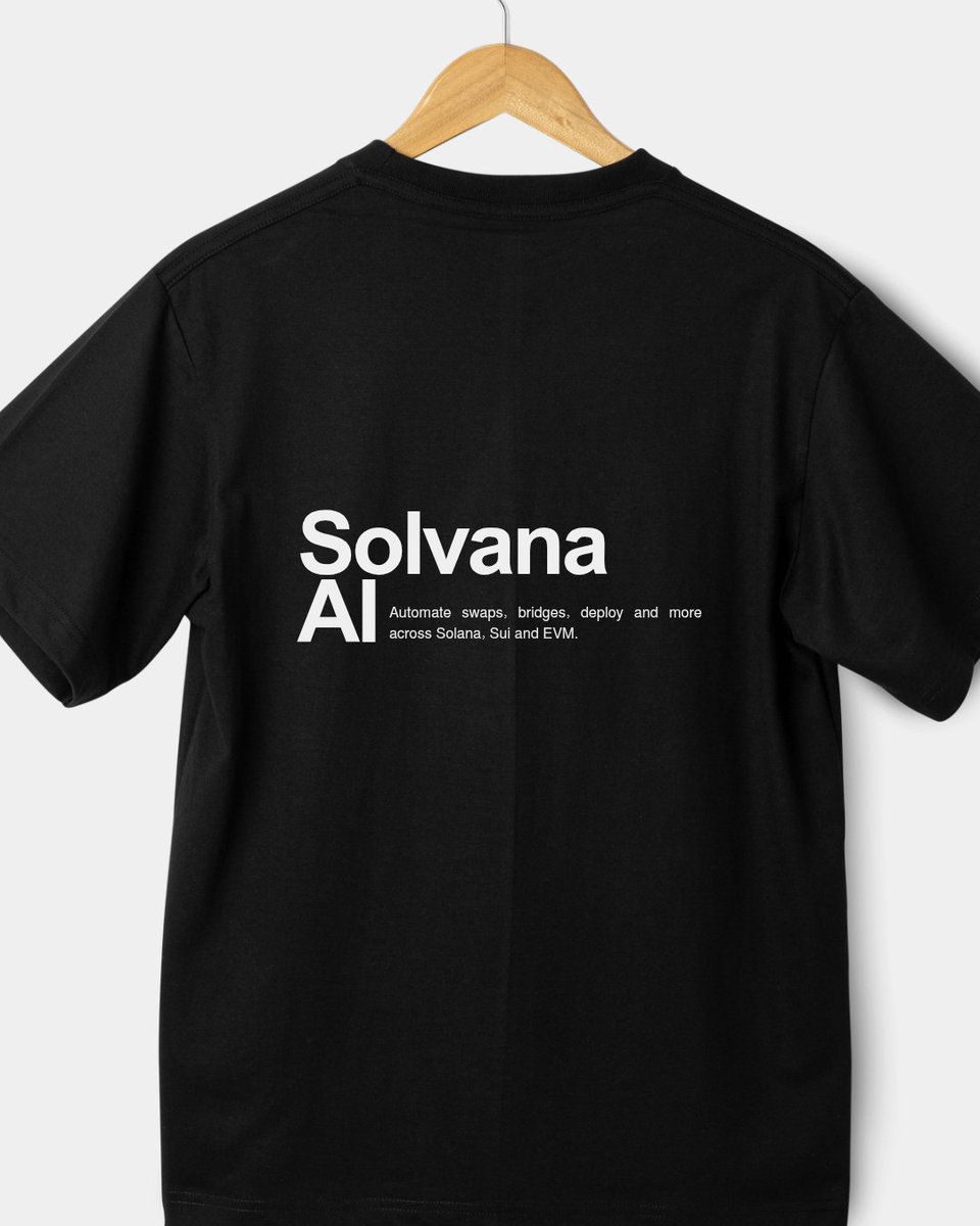 theinsanecrab's tweet photo. Day 14 of showing up for @solvana_ai
If I can design these pieces with just one command, imagine what @solvana_ai can do with your swap, bridging and with your transactions.
I designed this for @solvana_ai because when a project aligns with your vision, it shows up in your work. https://t.co/j51Ag0LPUi