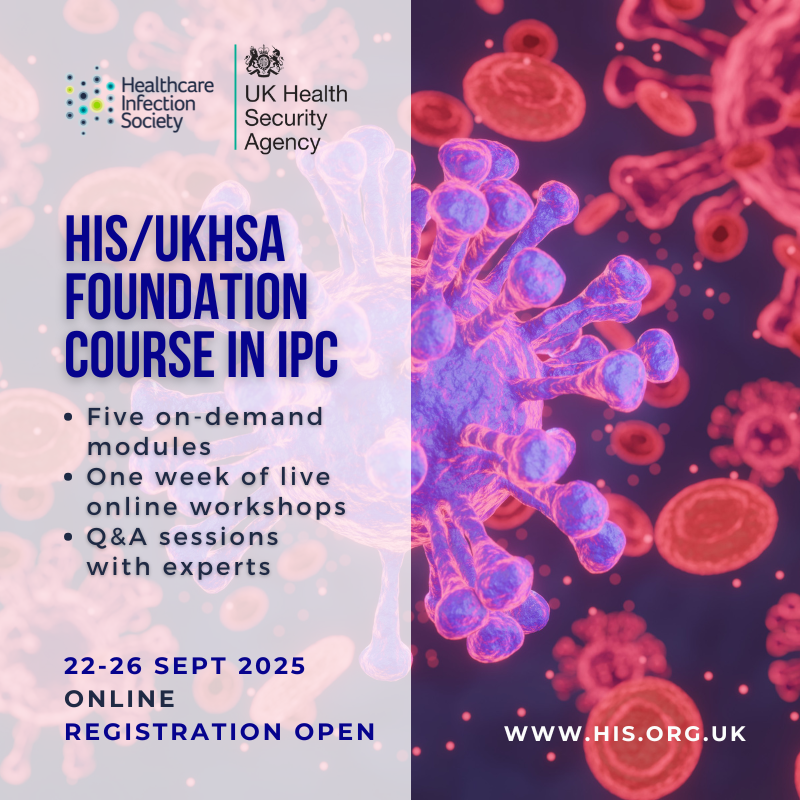 Healthcare Infection Society (@his_infection) on Twitter photo 📢 NEW DATES RELEASED: HIS / <a href="/UKHSA/">UK Health Security Agency</a> Foundation Course in IPC 📅
Registration is open - live sessions will take place 22-26 Sept with leading #IPC experts. Taking your <a href="/RCPath/">RC of Pathologists</a> exam in Autumn? This is perfect revision ✍
Book now👉 ow.ly/XNqJ50Wer5N
#IDTwitter 📢 NEW DATES RELEASED: HIS / <a href="/UKHSA/">UK Health Security Agency</a> Foundation Course in IPC 📅
Registration is open - live sessions will take place 22-26 Sept with leading #IPC experts. Taking your <a href="/RCPath/">RC of Pathologists</a> exam in Autumn? This is perfect revision ✍
Book now👉 ow.ly/XNqJ50Wer5N
#IDTwitter