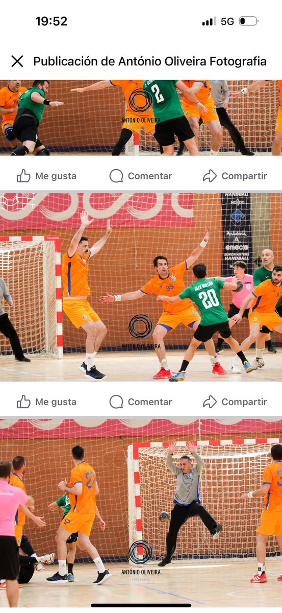Alemillago's tweet photo. Imágenes de las semifinales entre Veteranos @bm_prointegrada y #HandballPorto con victoria ajustada para los portugueses. Fotografía Antonio Oliveira https://t.co/z5Hbu9XNY9