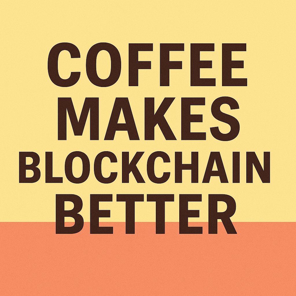 TVoiceLedger's tweet photo. ☕ Coffee + Blockchain = 🔥
Your morning brew just got an upgrade.
Imagine scanning your coffee and seeing who farmed it, where it was roasted, and how much the farmer got paid.
Welcome to the #ZwagaExperience.
#Web3Coffee #WagaProtocol https://t.co/gYtyMydgmm