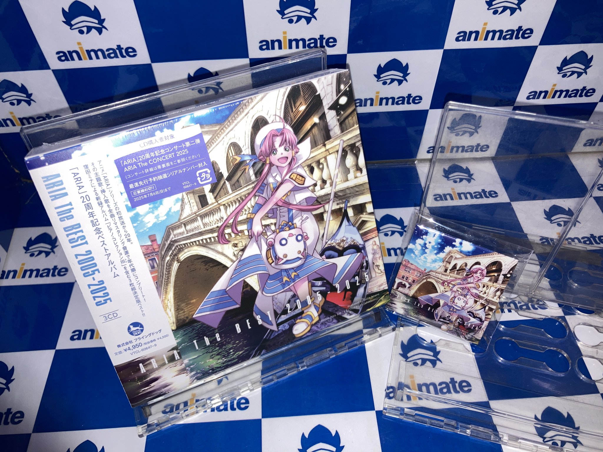ARIA 1週目入場者特典 アニメ映画『ARIA The BENEDIZIONE』1～6週入場者プレゼントほか