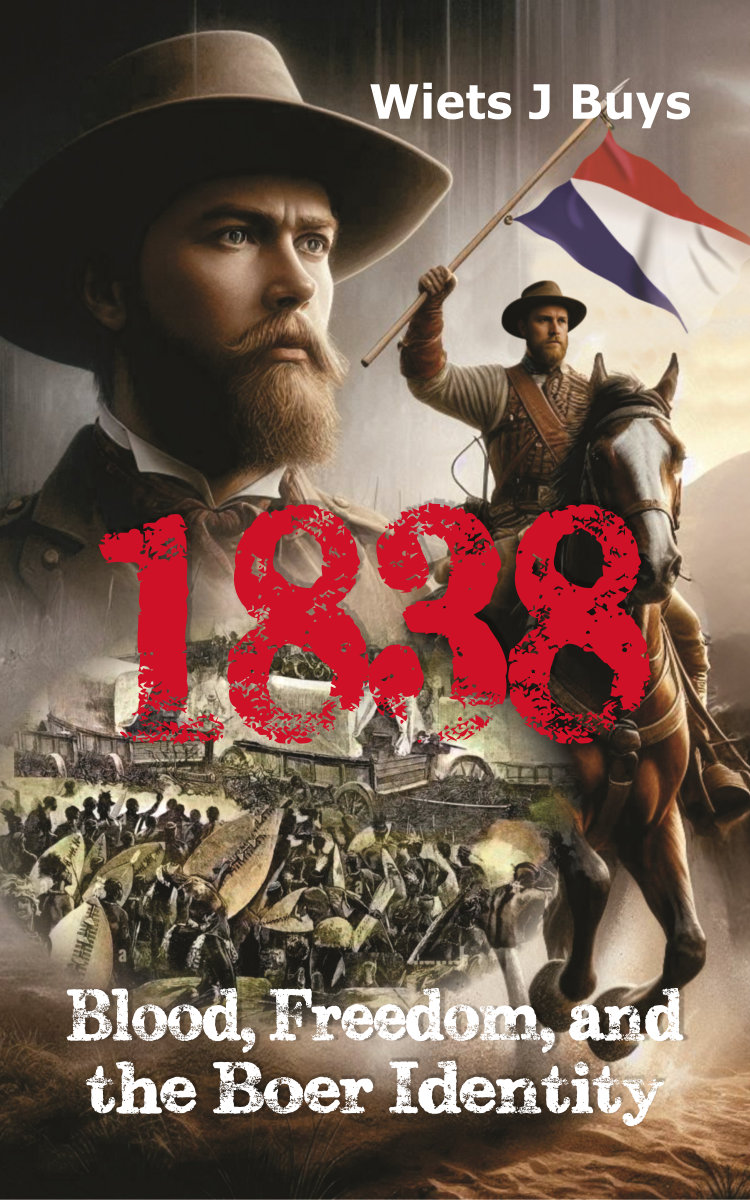 AVAILABLE: 30 JUNE 2025
1838: Blood, Freedom, and the Boer Identity

Get ready for an intense, action-packed, and emotionally charged historical epic.

Following his meticulously researched "The Creation of the Boer Identity," Wiets J Buys now brings to life a pivotal chapter in