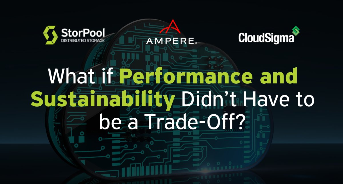 storpool's tweet image. Build a Cloud Infrastructure That Delivers More with Less!
We’ve partnered with @AmpereComputing and @CloudSigma for a high-performance, cost-efficient IaaS solution.
👉 Learn more: hubs.ly/Q03t1hnD0
#CloudInfrastructure #GreenTech #SustainableCloud