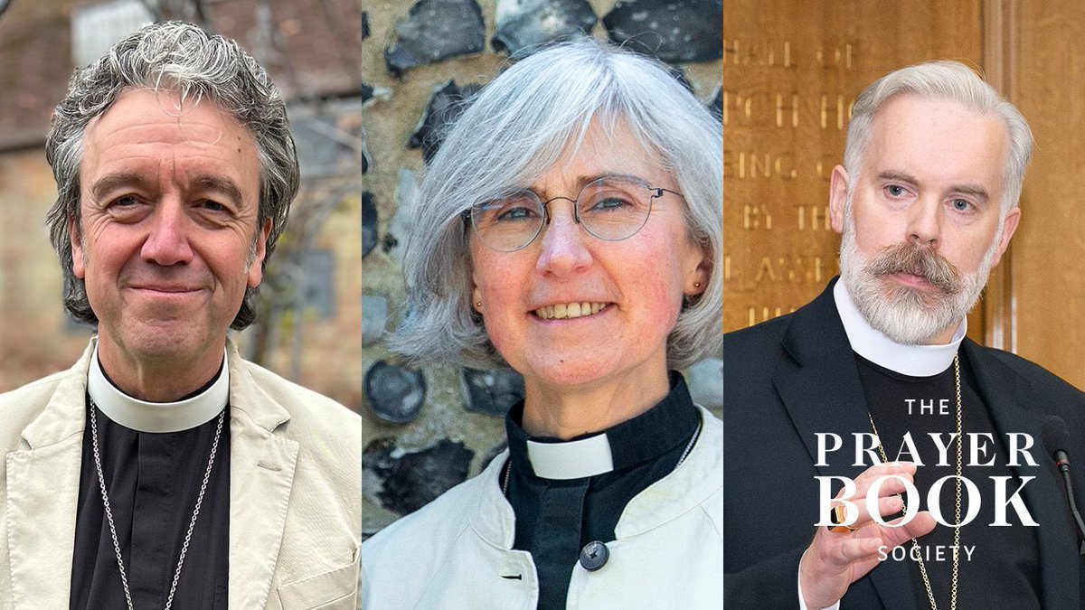 prayerbook_soc's tweet photo. We are delighted to annouce our 3 new Ecclesiastical Patrons. More https://t.co/a2oTiaZQgO https://t.co/I6IWBmA7KU