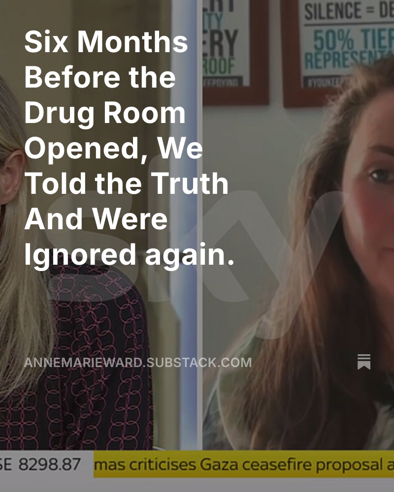 Six Months Before the Drug Room Opened, We Told the Truth And Were Ignored again.  And yet six months in, the outcomes are no clearer but the consequences are starting to show. 🔺 In the last 3 recorded months, Glasgow has seen a 33% rise in drug deaths.

(Source: PHS RADAR Q1
