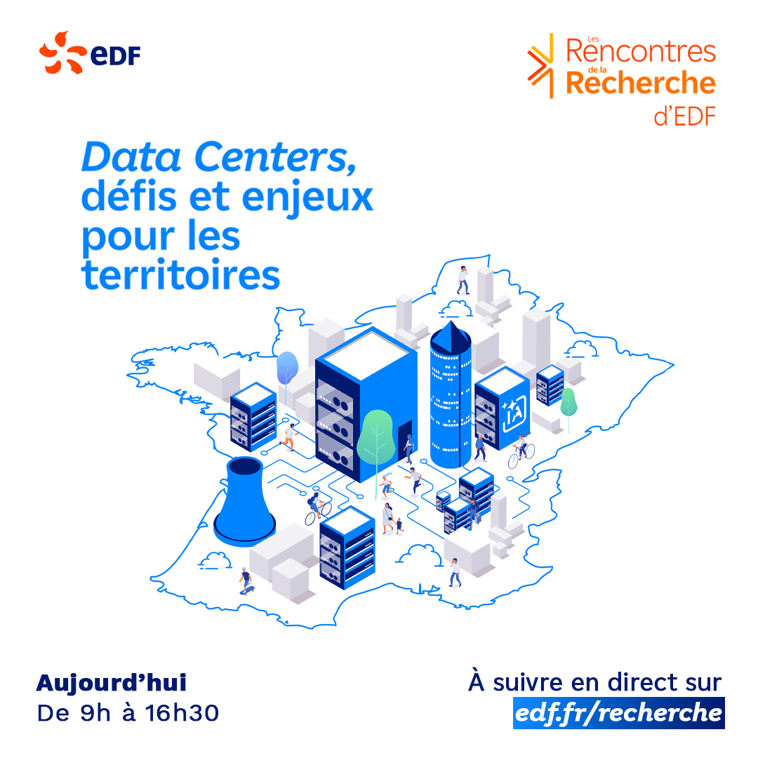 Replay disponible !! Les Rencontres de la Recherche #EDFLab étaient consacrées à l'implantation en France et aux performances des data centers. Le replay complet de la journée est disponible ici :
relaiswebcasting.mediasite.com/Mediasite/Chan…