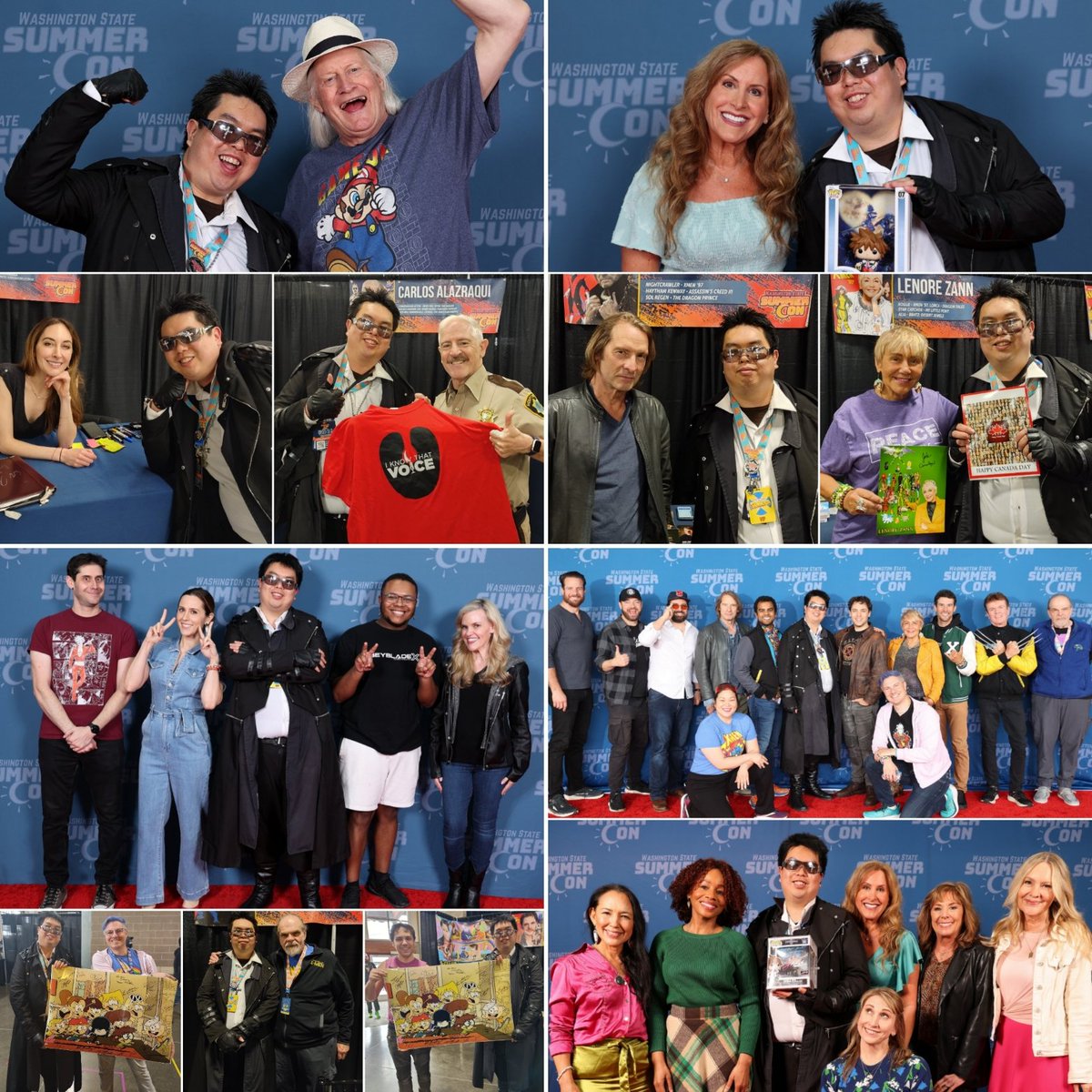 Jerico Valmonte @ Sakura Con 2025 (@jericollage70) on Twitter photo New VA's I got to meet: <a href="/CharlesMartinet/">Charles Martinet</a> <a href="/thejodibenson/">Jodi Benson</a> <a href="/sarahnatochenny/">Sarah Natochenny 🦄</a> <a href="/carlosalazraqui/">Carlos Alazraqui</a> <a href="/Adey800/">Adrian Hough</a> <a href="/ZannLenore/">Lenore Zann</a> <a href="/AJBecklesVO/">AJ Beckles</a> <a href="/AJLoCascio/">AJ LoCascio♥️♠️♦️♣️</a> #JPKarliak #GeorgeBuza & more! I wasn't able to get a pic with Mel Fahn but met her. Also I didn't get to meet Lizzie Freeman. New VA's I got to meet: <a href="/CharlesMartinet/">Charles Martinet</a> <a href="/thejodibenson/">Jodi Benson</a> <a href="/sarahnatochenny/">Sarah Natochenny 🦄</a> <a href="/carlosalazraqui/">Carlos Alazraqui</a> <a href="/Adey800/">Adrian Hough</a> <a href="/ZannLenore/">Lenore Zann</a> <a href="/AJBecklesVO/">AJ Beckles</a> <a href="/AJLoCascio/">AJ LoCascio♥️♠️♦️♣️</a> #JPKarliak #GeorgeBuza & more! I wasn't able to get a pic with Mel Fahn but met her. Also I didn't get to meet Lizzie Freeman.
