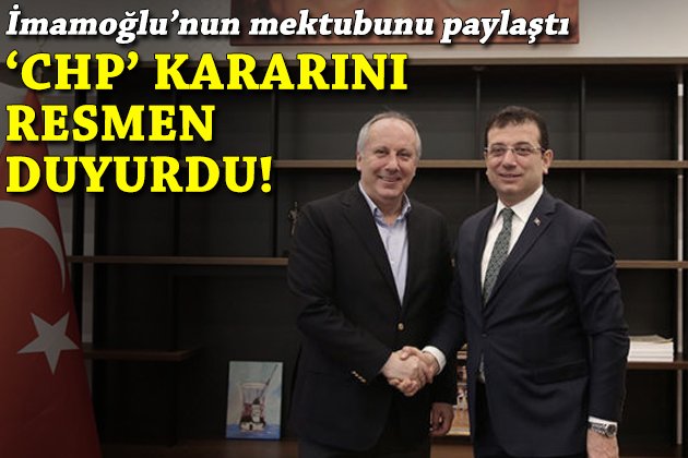 gercekizmircom's tweet image. İnce, İmamoğlu'nun mektubunu paylaştı: 'CHP' kararını resmen duyurdu! gercekizmir.com/haber/Ince-Ima… 
#İnce #Muharremİnce #İmamoğlu