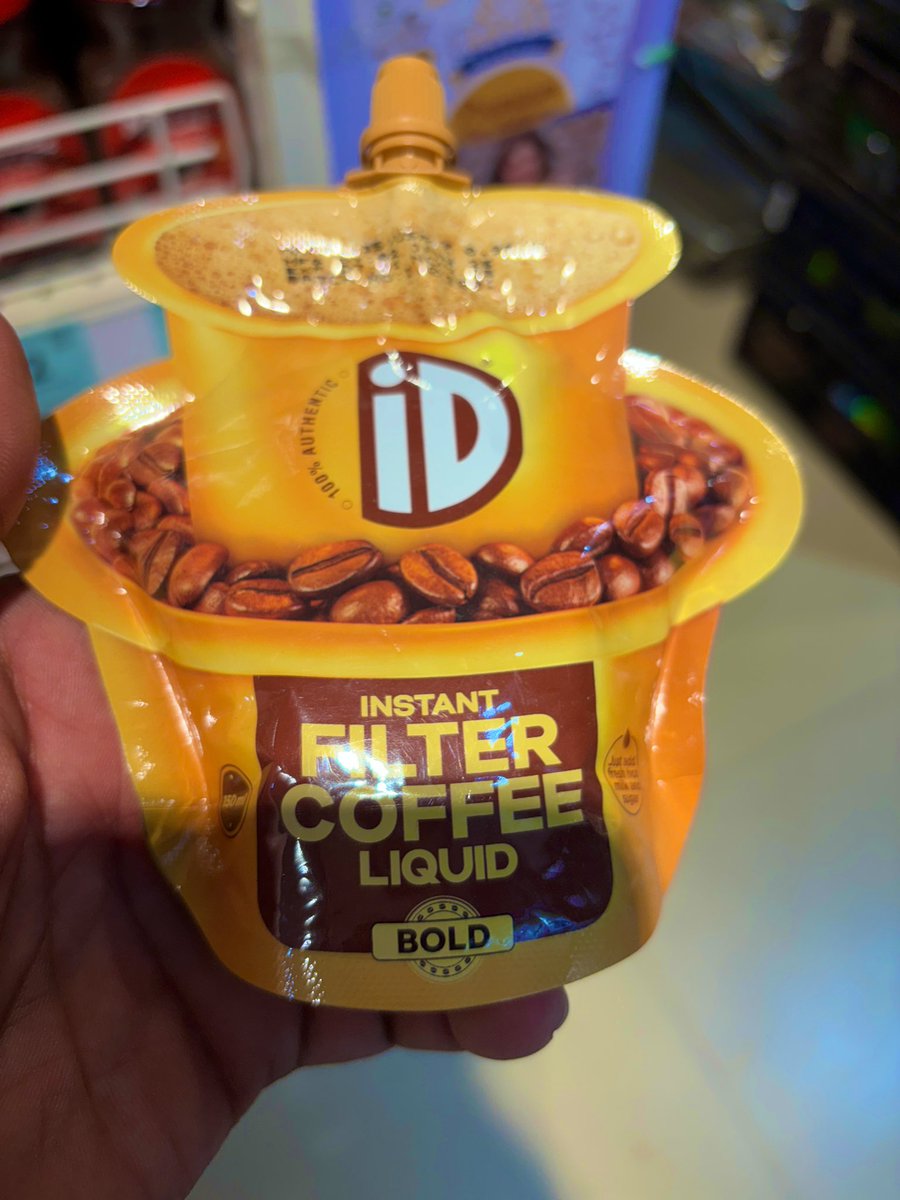 bengalurupost1's tweet photo. iD Filter Coffee in a sachet! โ๐
Tried it yet, #Bengaluru? Howโs the brew?
Is it kaapi goals or just hype? ๐
#FilterCoffee #iDcoffee #Bengaluru #CoffeeTalk https://t.co/wi4FdW0y9k