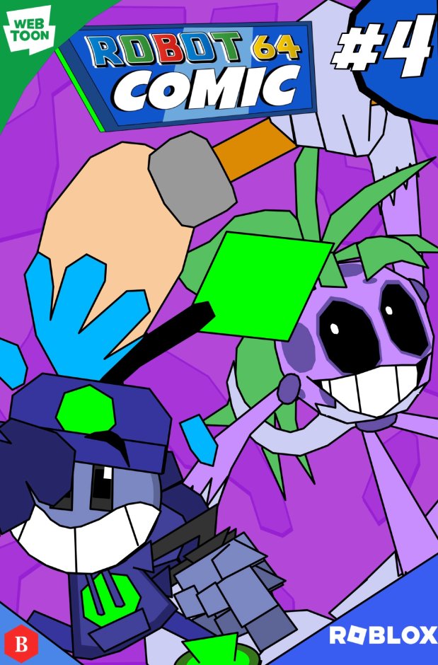 Robot 64 Comic: Issue #4 OUT NOW!!! #robot64 #roblox #Bribbleco