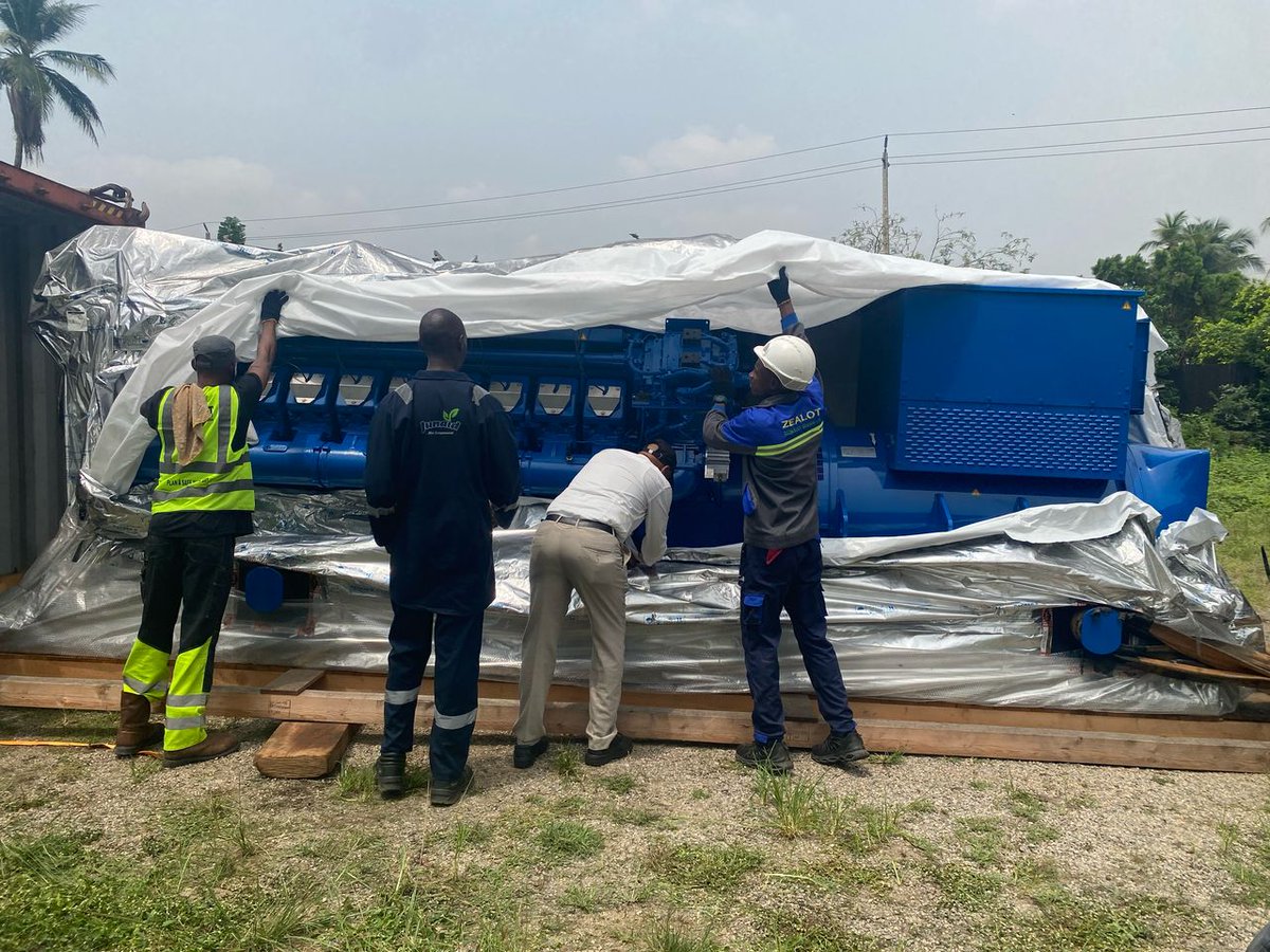 JUNAIDPOWER's tweet photo. Ongoing Construction: Erection Works for one of our Gas fired Independent Power Plant, to produce 1,656,000kWh's monthly. 

#JunaidPower #IPP #NaturalGas #CleanEnergy #EnergySecurity #beEmpowered #PowerGeneration https://t.co/8OINdQvxlt