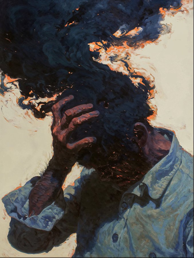 TheArtidote's tweet image. Nothing kills you like your mind.
(My 6 word story)
—Unknown

Artwork by Henry Daubrez