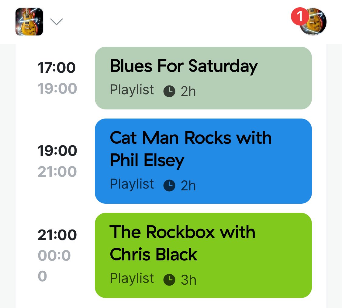 Good morning everyone and welcome to Tuesday. Check out our schedule on CMRSradioone.com As you will notice we have a revised schedule for today.
Gordon Cooper is on air at the moment with his Easy Rock Experience which is followed by The Preachers Southern Hot Sauce Show.
