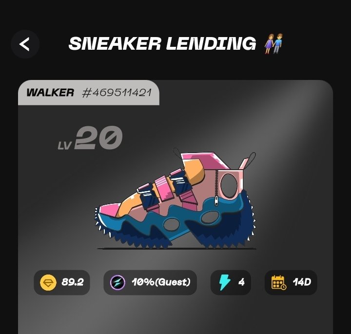 Ojdom8's tweet photo. Hello, hello 👋

Anyone who wants to join my house, I have these 2 sneakers with 15% earnings (10% walker / 20% jogger) for the guest, but you will have to take both of them with you (both for one person). ✌️

First come, first served!  🙏

#STEPNGO  #STEPNGOhaus https://t.co/5d09C83mem