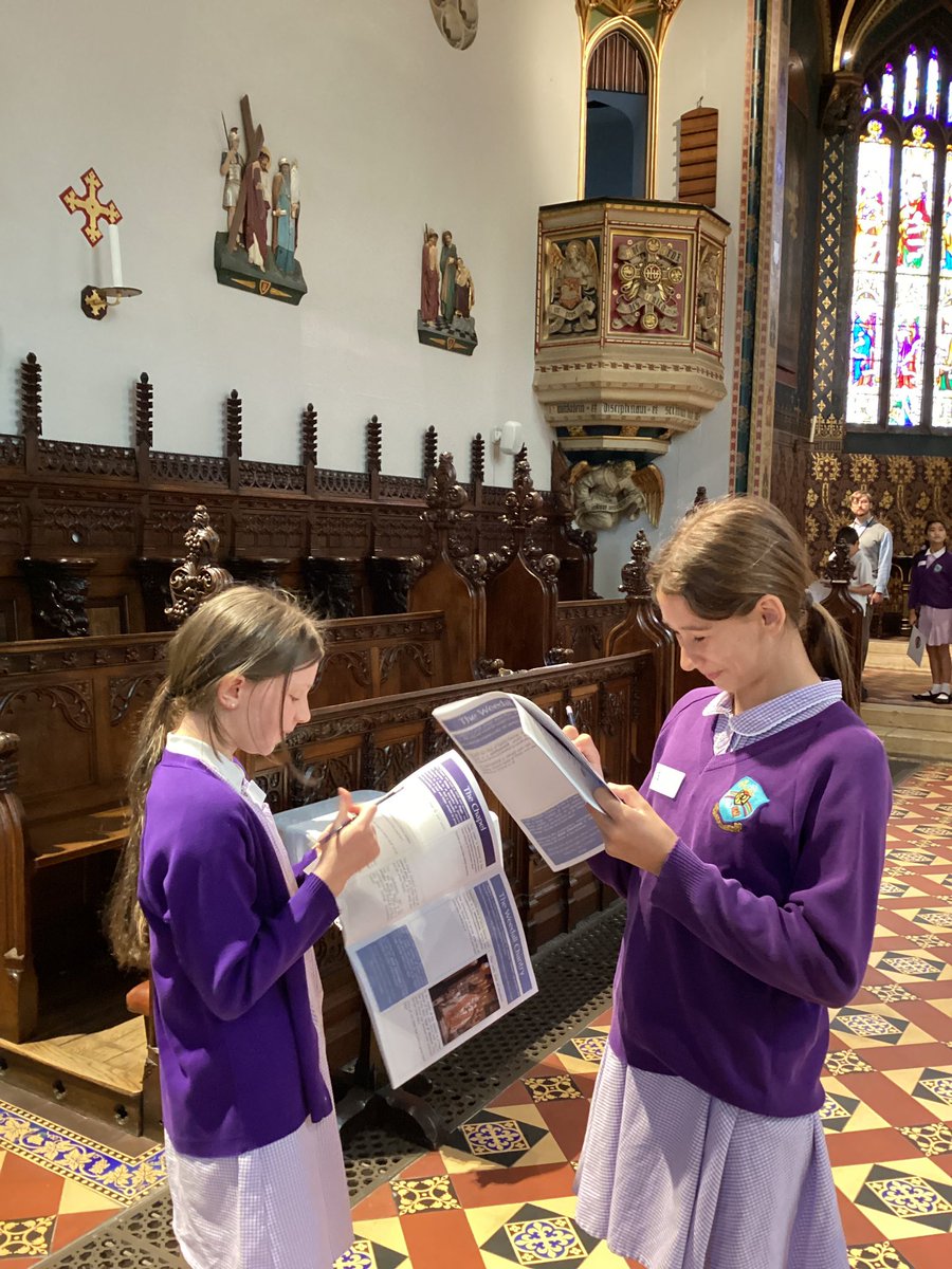 The Year 6 children had a wonderful visit to <a href="/OscottCollege/">St. Mary's Seminary, Oscott</a> yesterday exploring the grounds and learning about Catholic vocations. Thank you to the seminarians and organisers involved ☺️ #OLQPCTSParticipation