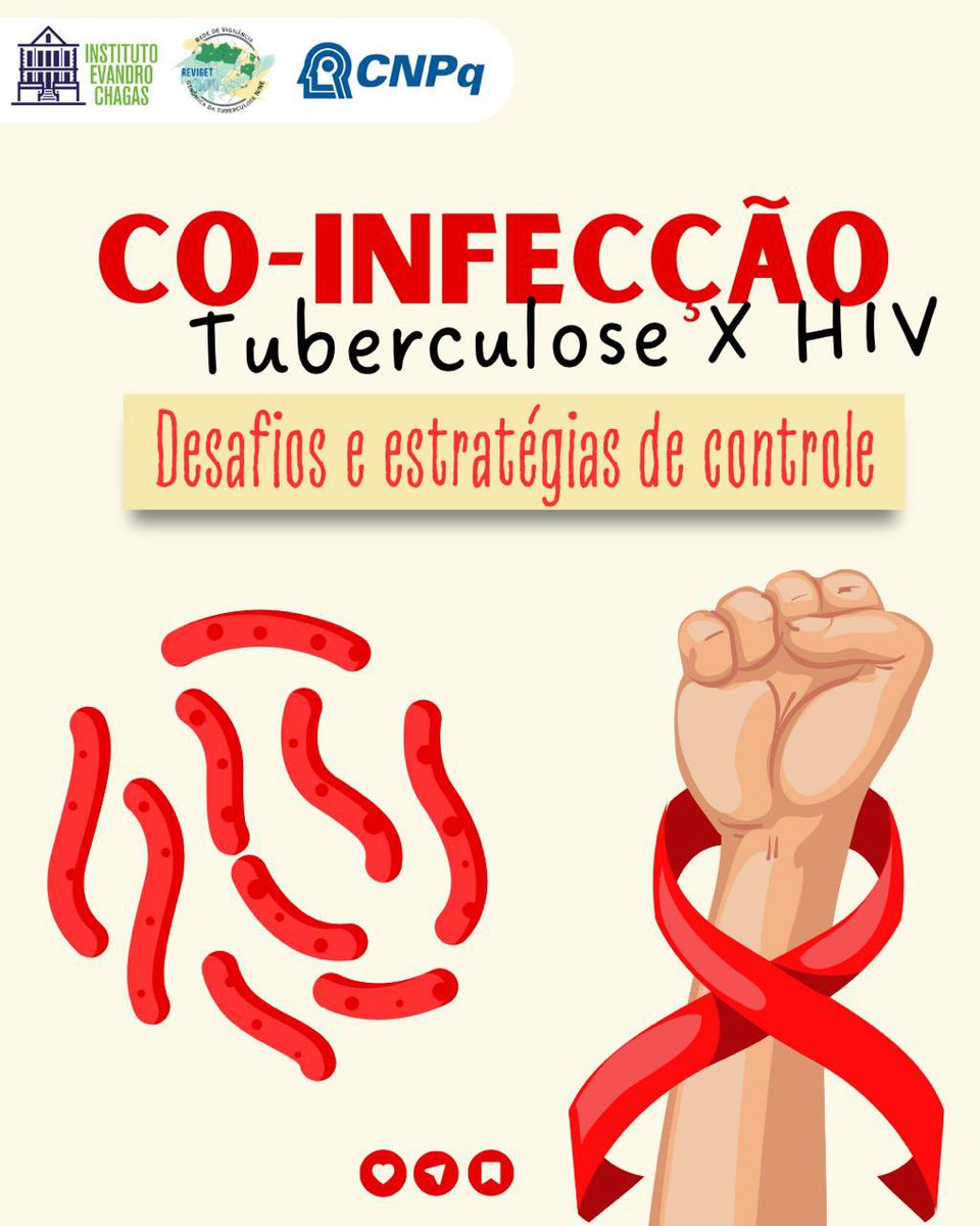 reviget's tweet photo. 🧠💛 Viver com TB e HIV é enfrentar desafios em dobro, mas também é possível vencer com informação, cuidado e tratamento!

💊 O diagnóstico precoce, o tratamento correto da TB e o controle do HIV fazem toda a diferença na qualidade de vida. https://t.co/dzJm49tv7X
