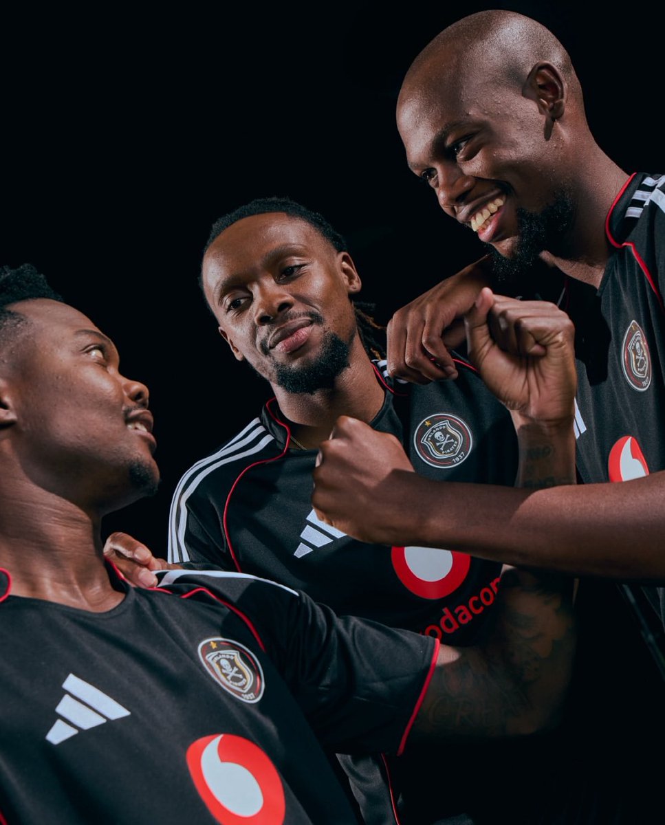 The 2025/26 <a href="/orlandopirates/">Orlando Pirates</a> kit has dropped with Adidas ⚫️⚪️

#OnceAlways