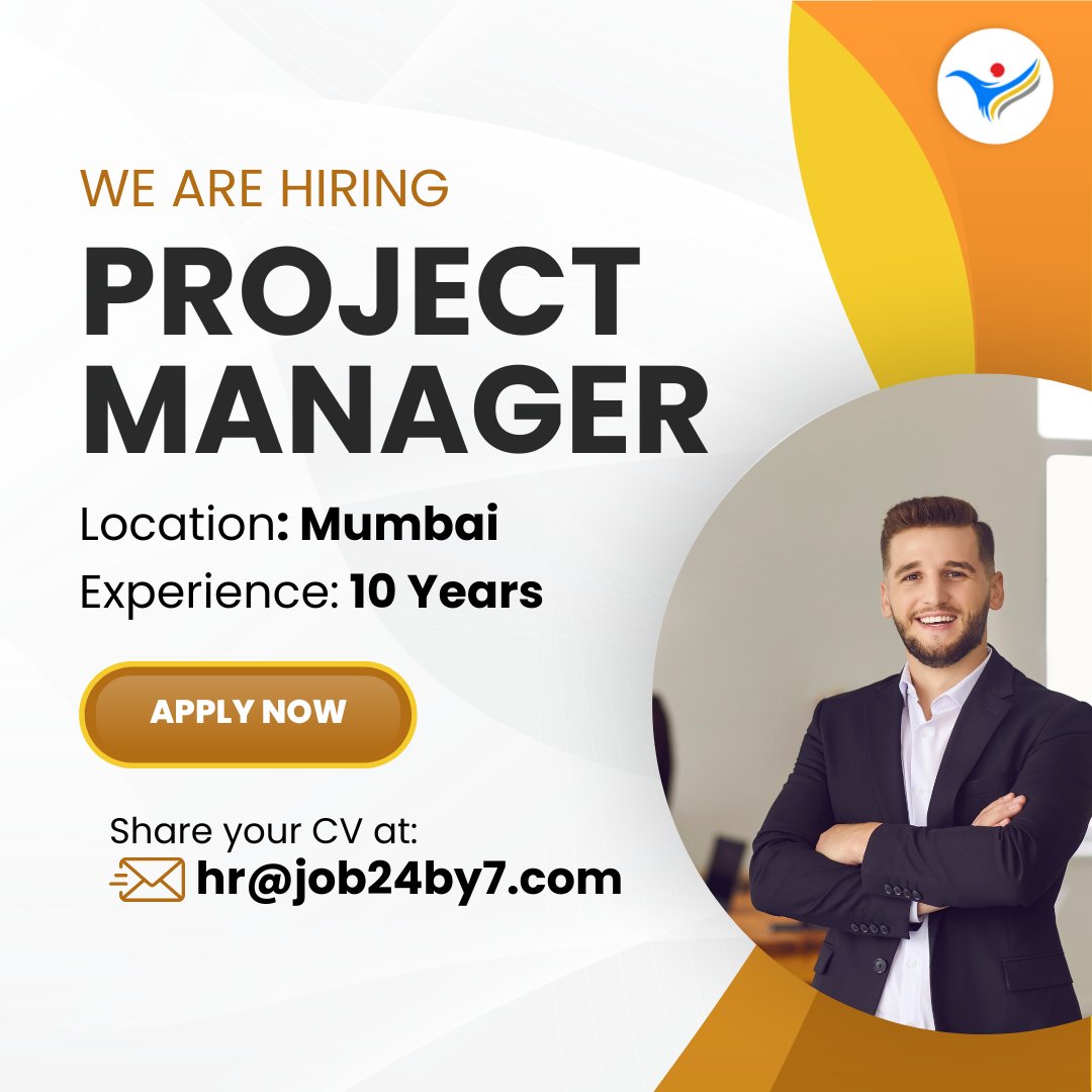 Job24by7_'s tweet photo. Apply Now: https://t.co/idAPmdk4uj
Position: Project Manager – BMS
Location: Mumbai
Experience: 10 Years

For More details Drop your CV at: hr@job24by7.com 

#Job24by7 #ProjectManagement #BuildingAutomation #BMSExpertise https://t.co/7e3mdzoltS