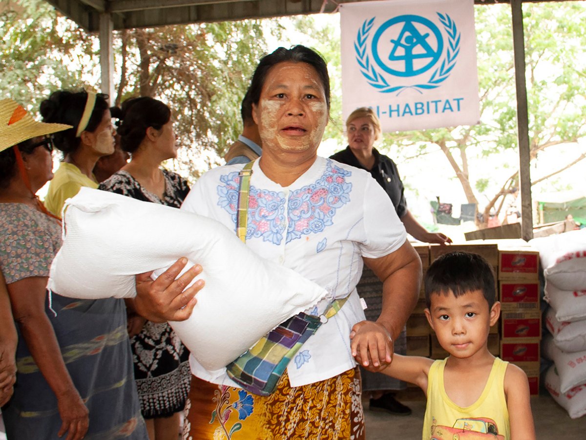 UN-Habitat Myanmar tweet media
