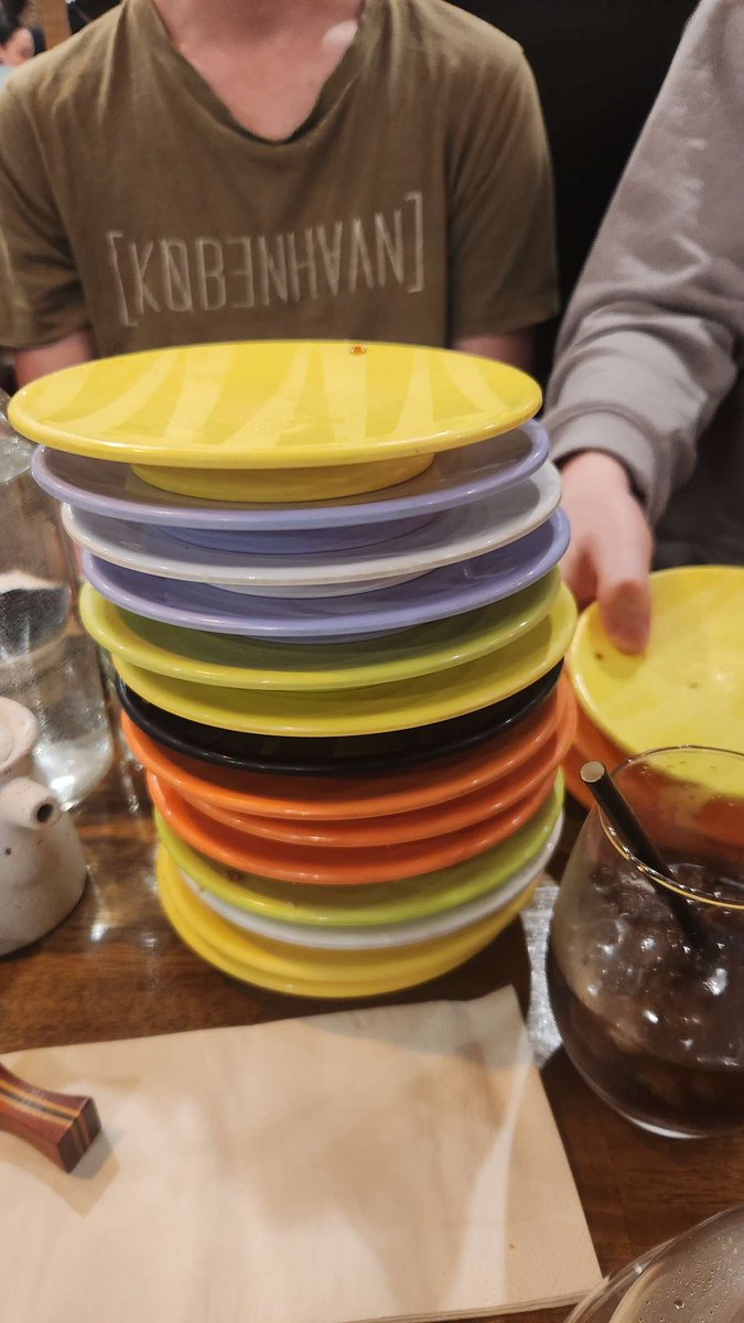 Apologies to whichever all you can eat sushi restaurant my sons descended on tonight