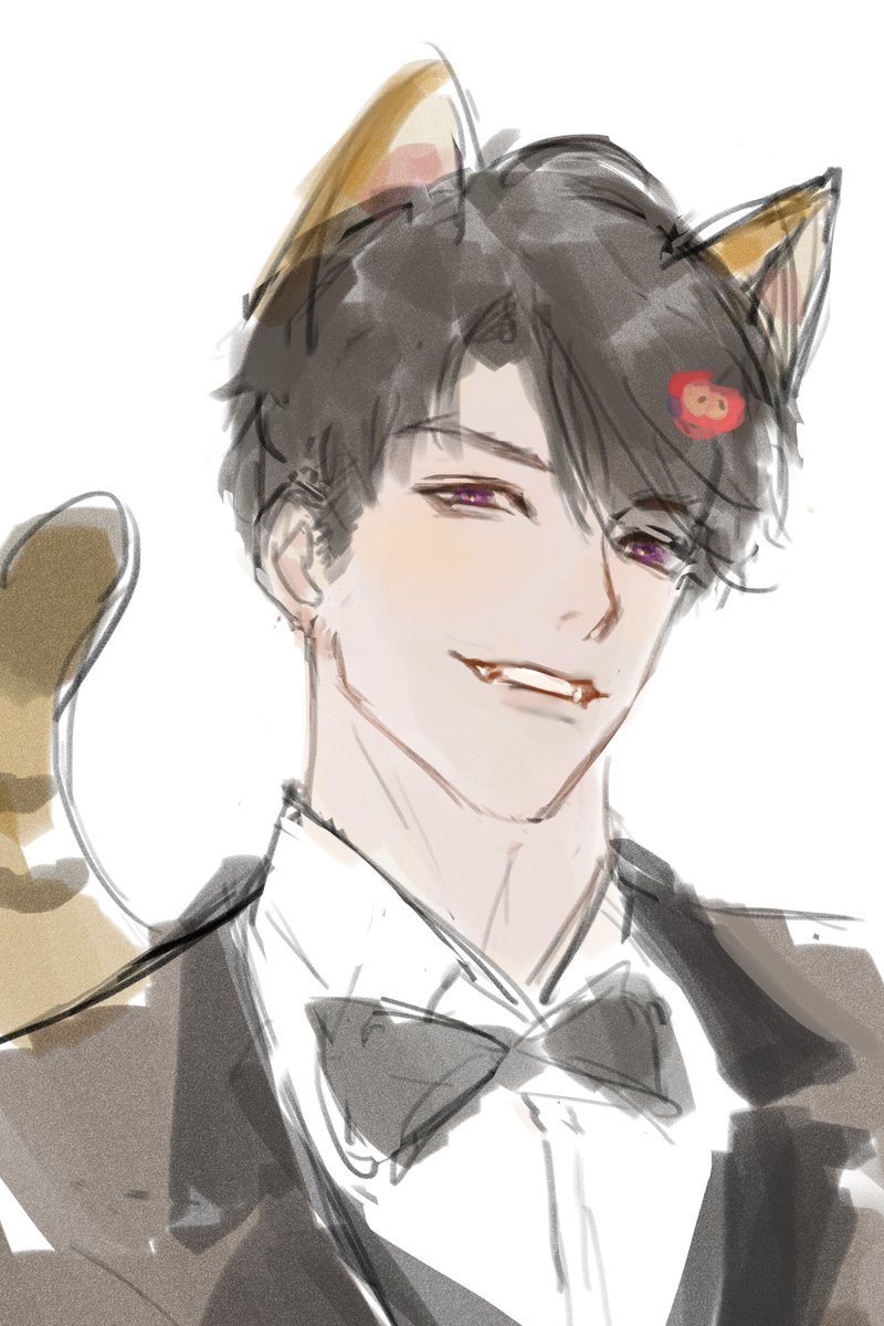 zangfoxzang's tweet photo. #恋与深空 #夏以昼 #Caleb #LoveandDeepspace #catleb https://t.co/u94xJMpv4x