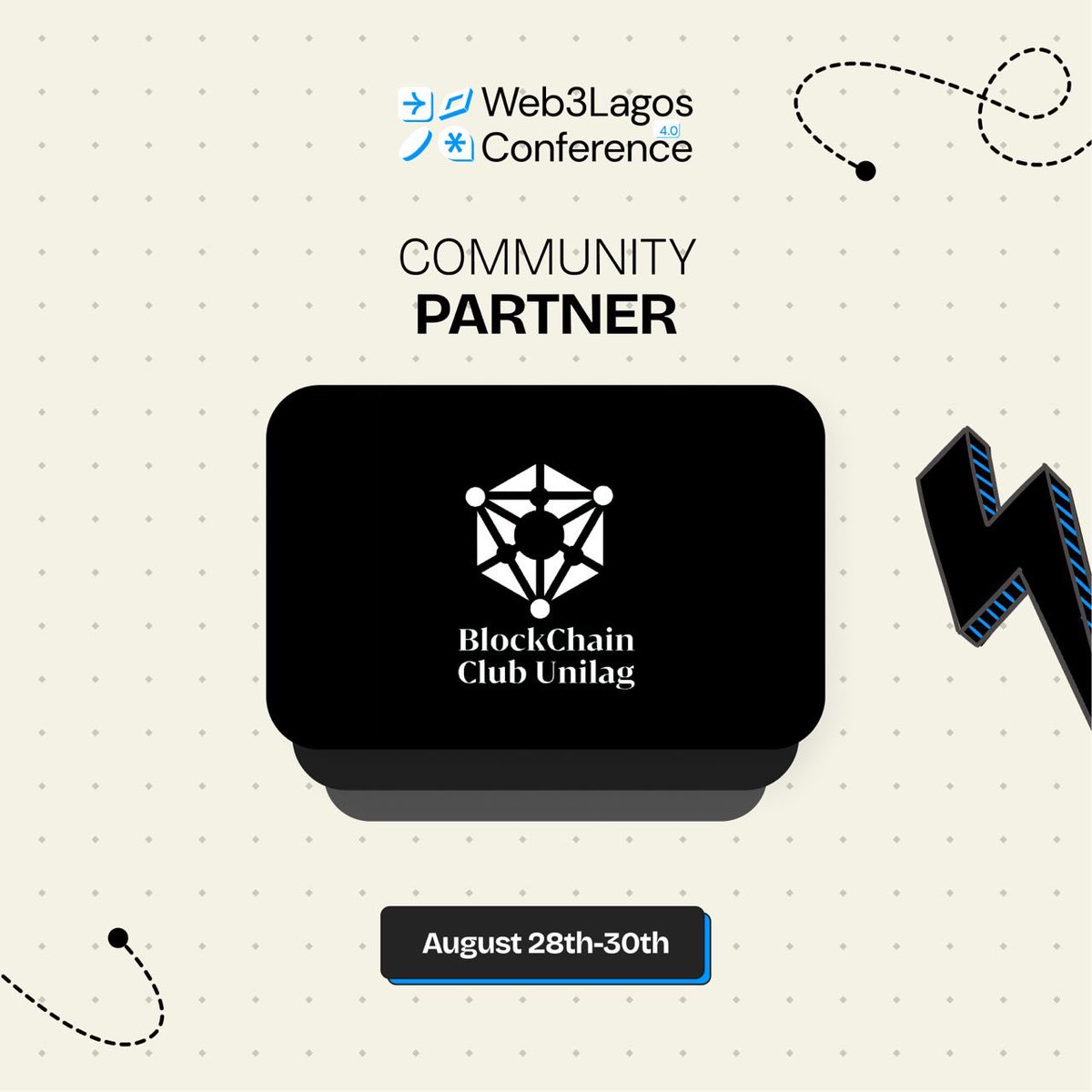 Straight outta UNILAG

BlockchainClubUnilag <a href="/BCU__/">Blockchain Club Unilag</a> is officially riding with us as a community partner for #Web3LagosConference 2025.

Students aren’t the future, they’re the now. 🔥📚

#W3LC2025 #Web3