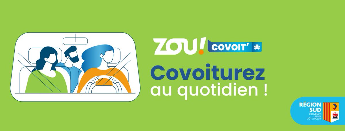 C'est parti pour  ZOU! COVOIT’, la plus grande ligne de covoiturage sans réservation de France, lancée par la Région Sud et <a href="/ecov_fr/">ecov</a> ! Cette ligne  relie 7 communes varoises, entre Toulon et Cuers, via 18 arrêts. Elle permet de se déplacer simplement, sans réservation, avec une