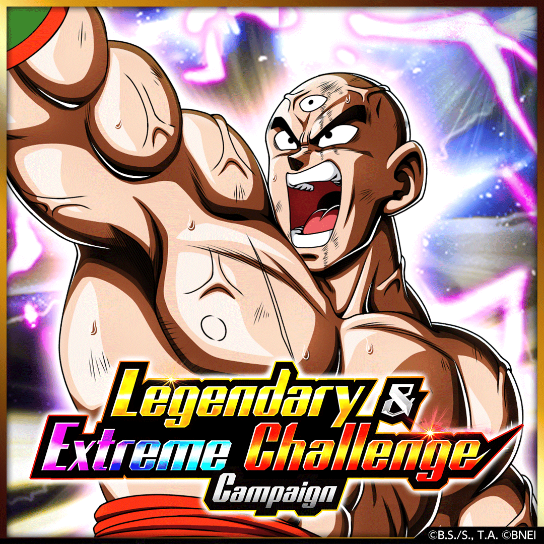 Legendary &amp; Extreme Challenge Campaign!
LR Tien can be Extreme Z-Awakened!

[For more details, please kindly check out the in-game announcement.]
#dokkanbattle #dokkanbattleglobal #dokkan
#dragonball #dragonballz #dbz #dragonballsuper #dbs