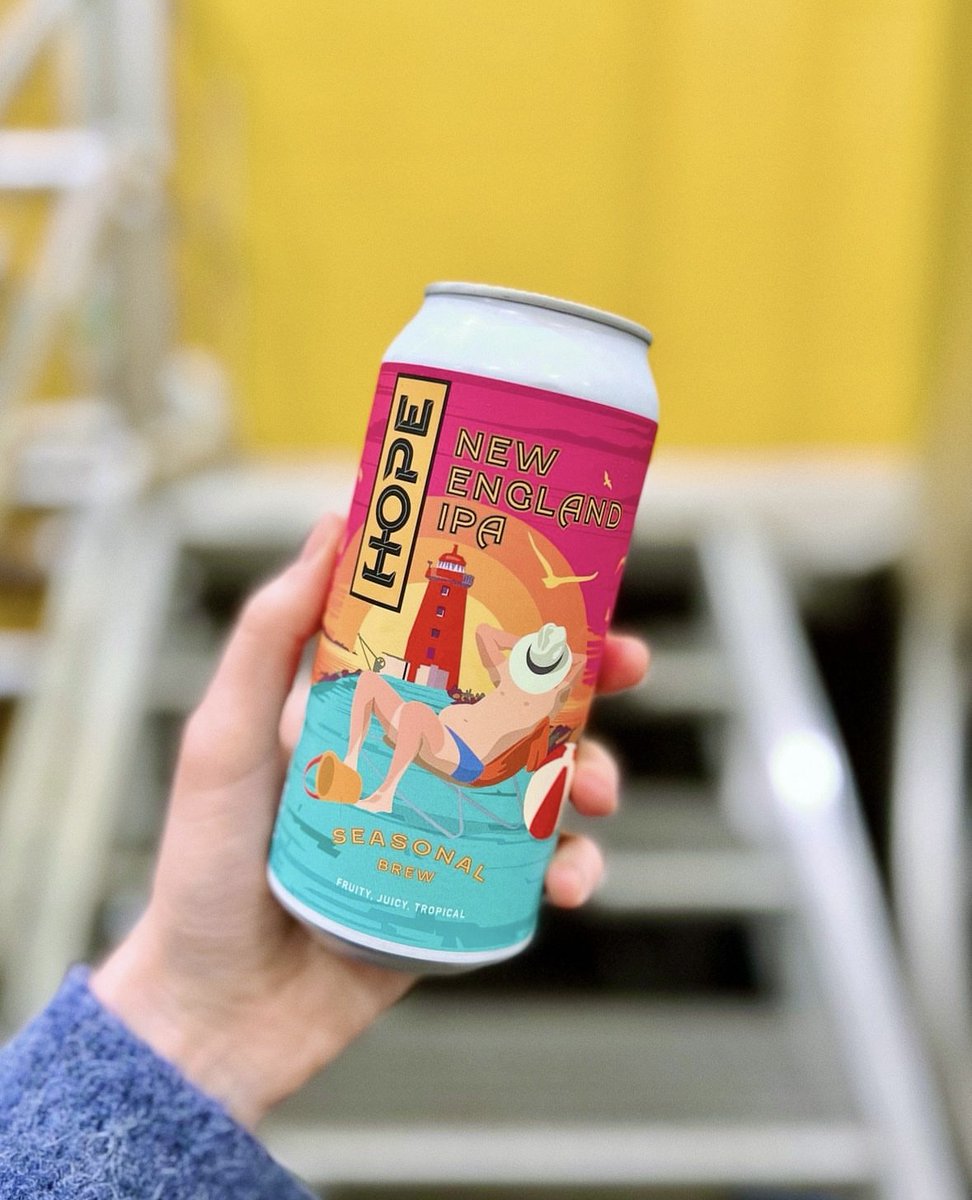 Hope Beer | Dublin Craft Brewery (@hopebeerdublin) on Twitter photo ☀️Summer vibes are calling and so is our Summer Seasonal New England India Pale Ale!
Packed with juicy flavours of peach, citrus, tropical fruits, and a touch of coconut, this hazy IPA is the ultimate sunny day beer. 🌤️ Grab it now in cans or on tap, summer doesn’t last forever! ☀️Summer vibes are calling and so is our Summer Seasonal New England India Pale Ale!
Packed with juicy flavours of peach, citrus, tropical fruits, and a touch of coconut, this hazy IPA is the ultimate sunny day beer. 🌤️ Grab it now in cans or on tap, summer doesn’t last forever!