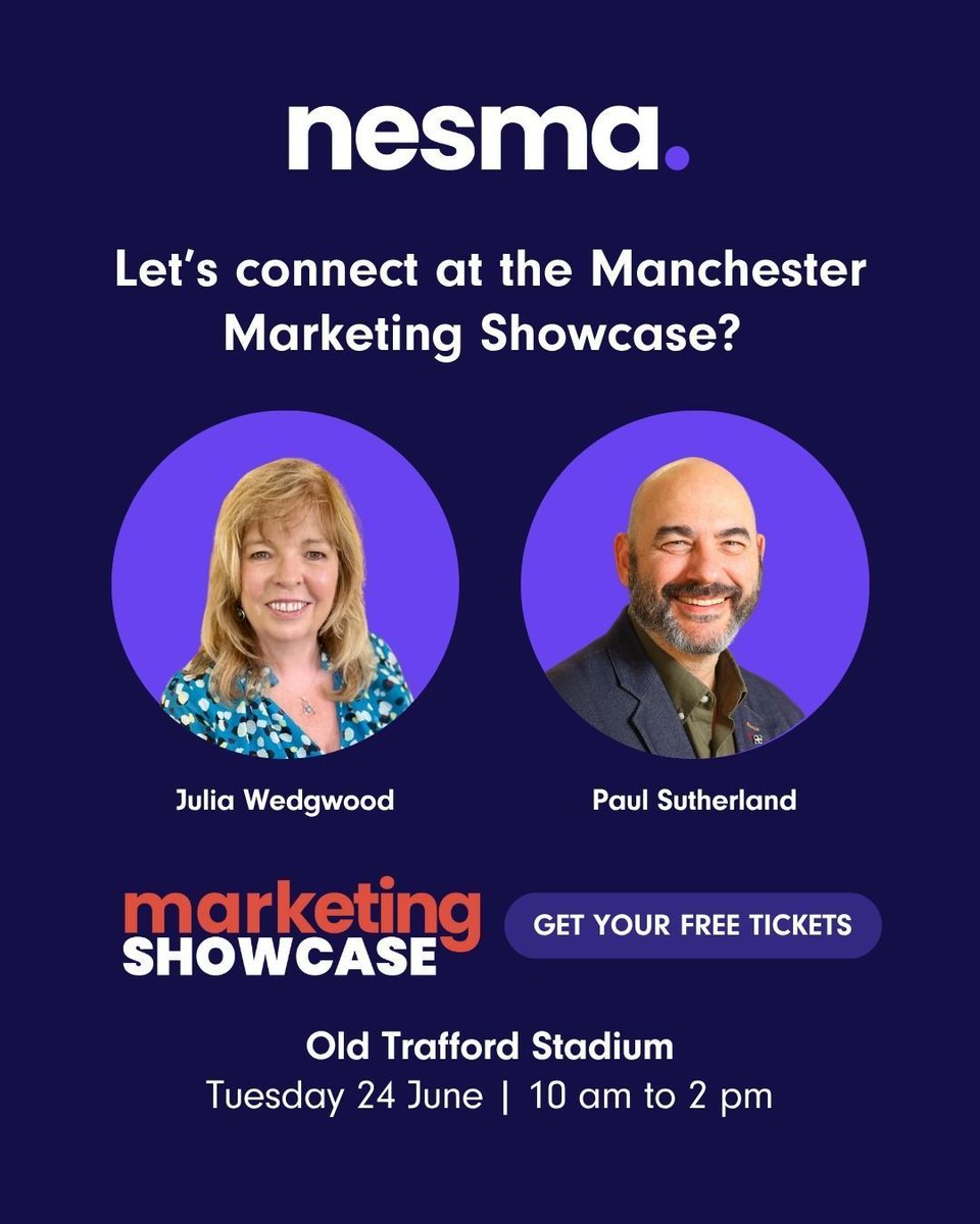 This week, Paul and Julia will be at the Marketing Showcase in Manchester!

They’d love to catch up and hear about your big plans for team development. 

We’re here to support you and your team’s journey – wherever you are on it.

We look forward to hopefully seeing you there!