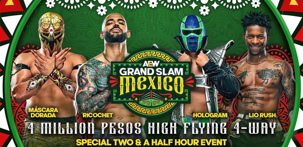 Norbert Feuillan (@norbertfeuillan) on Twitter photo C'est ce soir et c'est légendaire !
#AEW produit son premier show dans la Cathédrale de la Lucha Libre, la mythique Arena México, avec nos partenaires du #CMLL pour un show qui restera gravé à jamais dans nos mémoires.
Je suis plus que fier d'avoir posé ma voix avec <a href="/AlainMist/">Alain Mistrangélo</a> C'est ce soir et c'est légendaire !
#AEW produit son premier show dans la Cathédrale de la Lucha Libre, la mythique Arena México, avec nos partenaires du #CMLL pour un show qui restera gravé à jamais dans nos mémoires.
Je suis plus que fier d'avoir posé ma voix avec <a href="/AlainMist/">Alain Mistrangélo</a>