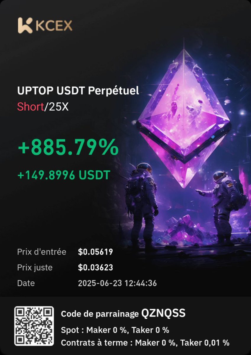 Join me on KCEX <a href="/KCEX_Official/">KCEX</a> to enjoy the lowest fees in the market, free withdrawals, and up to 1000 USDT in futures bonuses! Use my invitation code 13322R and click here to sign up now: kcex.com/register?invit…