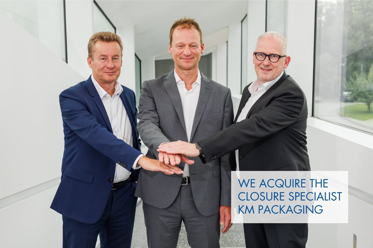 ALPLApackaging's tweet photo. Big news from ALPLAinject! 🚀 We’re acquiring KM Packaging, a specialist in high-quality closures for tubes, bottles and jars. ▶️ https://t.co/pGZHV1vKOe 

#ALPLA #ALPLAinject #KMPackaging #InjectionMoulding #PlasticPackaging #PlasticIsFantastic #Acquisition #Closures https://t.co/pEvdbMy815