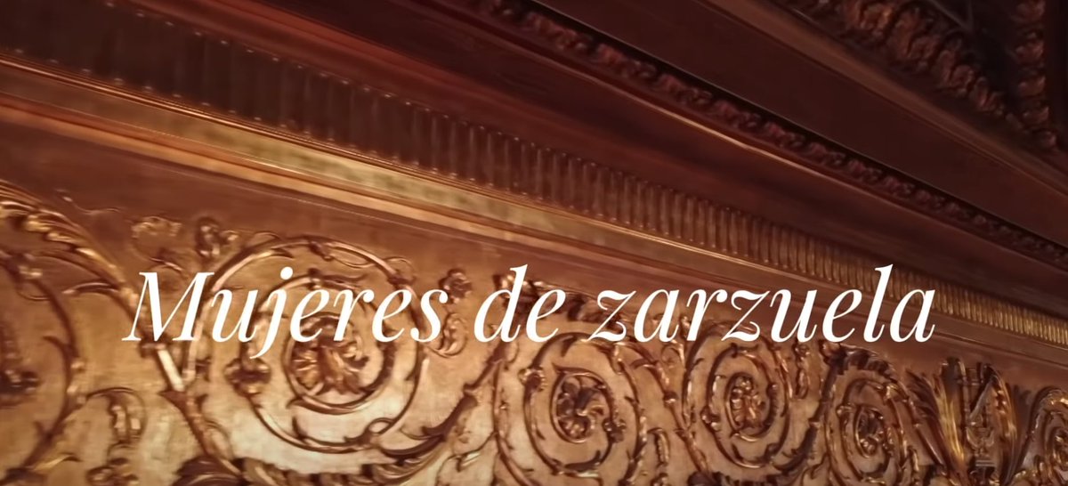 ¿Quieres saber un poco más de qué va el proyecto 'Mujeres de #zarzuela?

👉Te lo contamos en este vídeo: youtu.be/xT1V1gG5Agw?si…

<a href="/culturagob/">Ministerio de Cultura</a> <a href="/INAEM_Cultura/">INAEM</a>