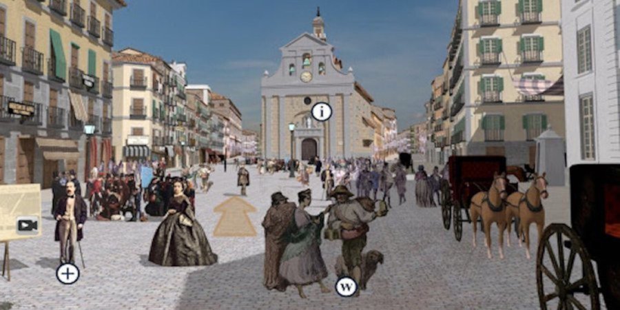 ¿Quieres saber cómo era antes de su última reforma? 🏗
«La Puerta del Sol de Madrid en 1854» Recreación de <a href="/memoriademadrid/">memoriademadrid</a> 👉 bit.ly/44aB4vJ
#Historia