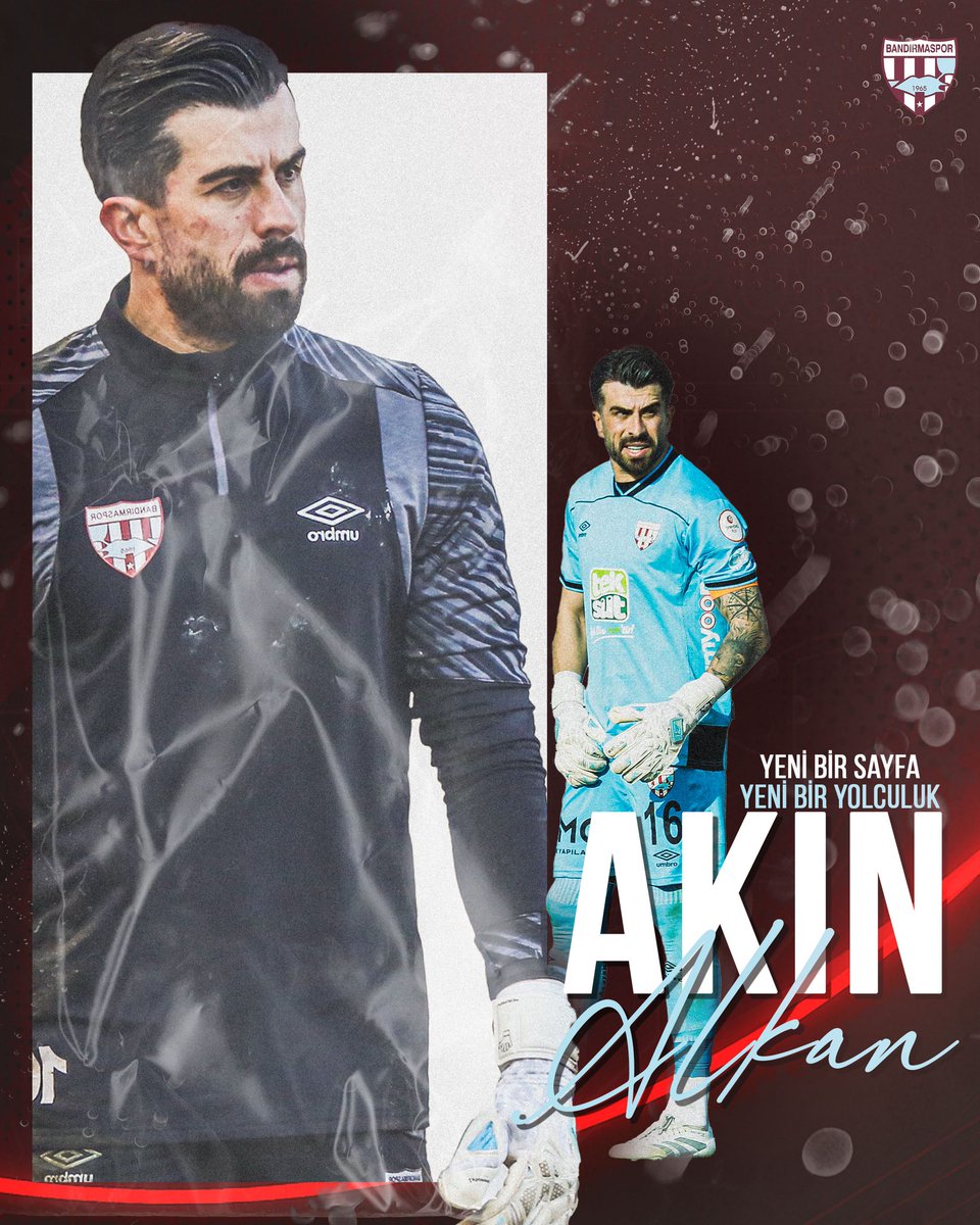 Bandirmaspor's tweet photo. Yeniden Hoş Geldin Akın Alkan!

Profesyonel Futbolcumuz Akın Alkan ile yapılan görüşmeler sonucu 2 Yıllık anlaşma sağlanmıştır.

Kendisine Yeniden Hoş Geldin Diyoruz.

#Başlıyoruz
#YeniBirSayfa
#ŞehireVefa https://t.co/vldgygDrOv