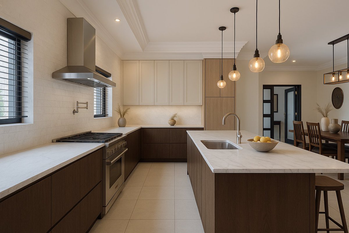 Before &amp; After.
From basic to beautifully refined Scandinavian. We transformed this kitchen with minimalist cabinetry, enhancing both functionality and style while keeping the original layout untouched.