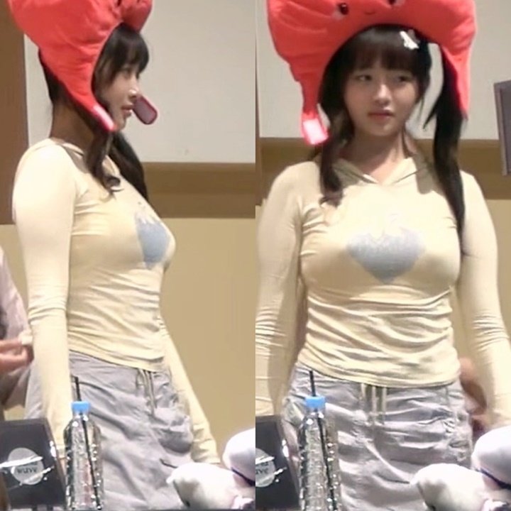 kpopmaxxing's tweet photo. IV3 R3I got a huge rack for a small japanese woman https://t.co/cymO3JFcVI