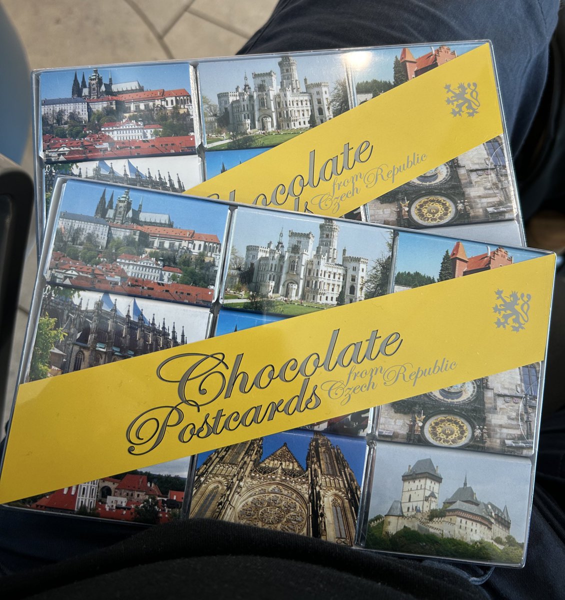 Swiss Hodler π¨π (@swisshodler) on Twitter photo Still suffering from post-<a href="/BTCPrague/">BTC Prague</a> syndrome.
The π¨πΏ chocolate postcards? For my kids, of course. Still suffering from post-<a href="/BTCPrague/">BTC Prague</a> syndrome.
The π¨πΏ chocolate postcards? For my kids, of course.