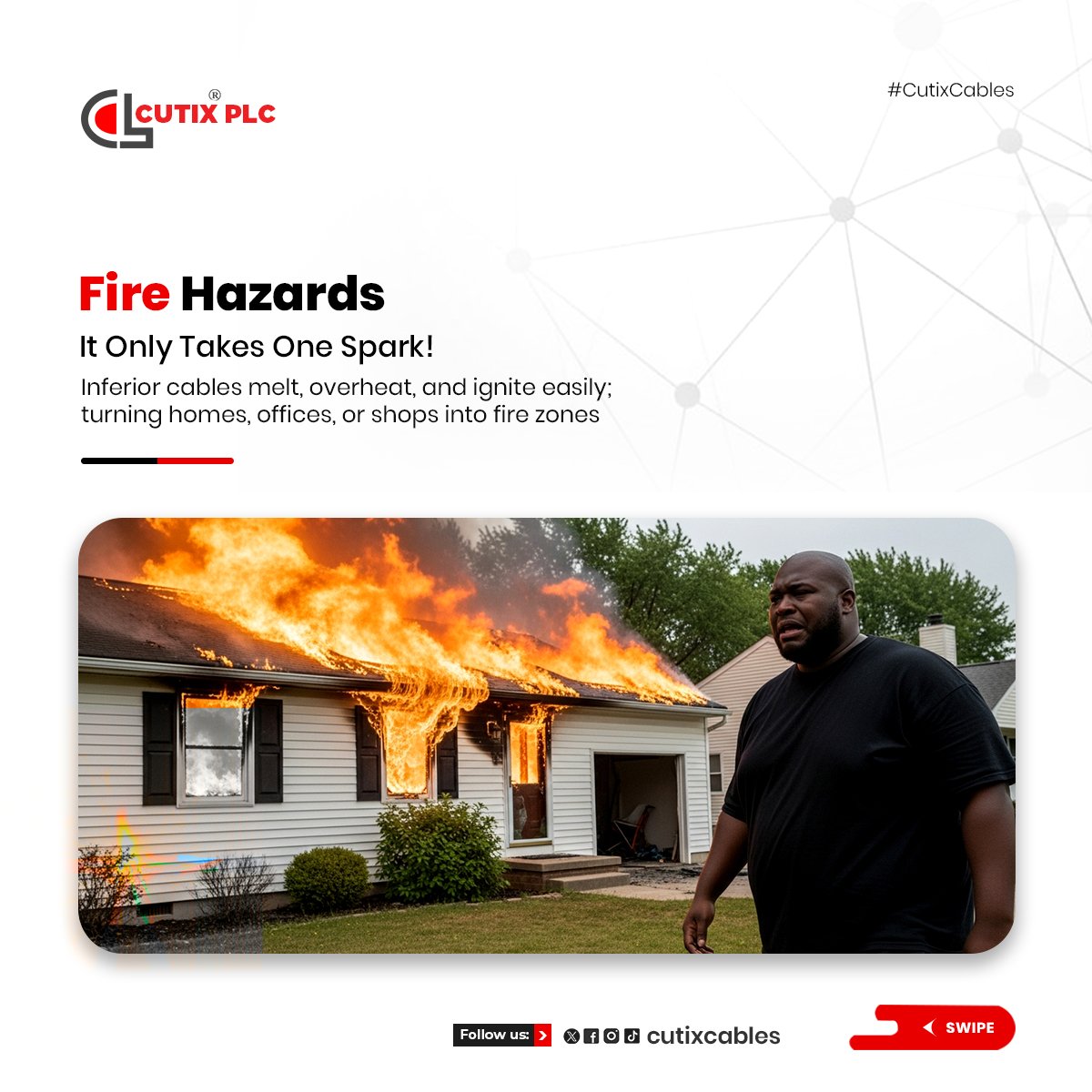 Cutixcables's tweet image. A small compromise today can lead to total destruction tomorrow.

For more info:
☎️: +2347046236426
📧: info@cutixplc.com.ng

#CutixPlc #qualityCables #ExclusiveQuality #CutixCables