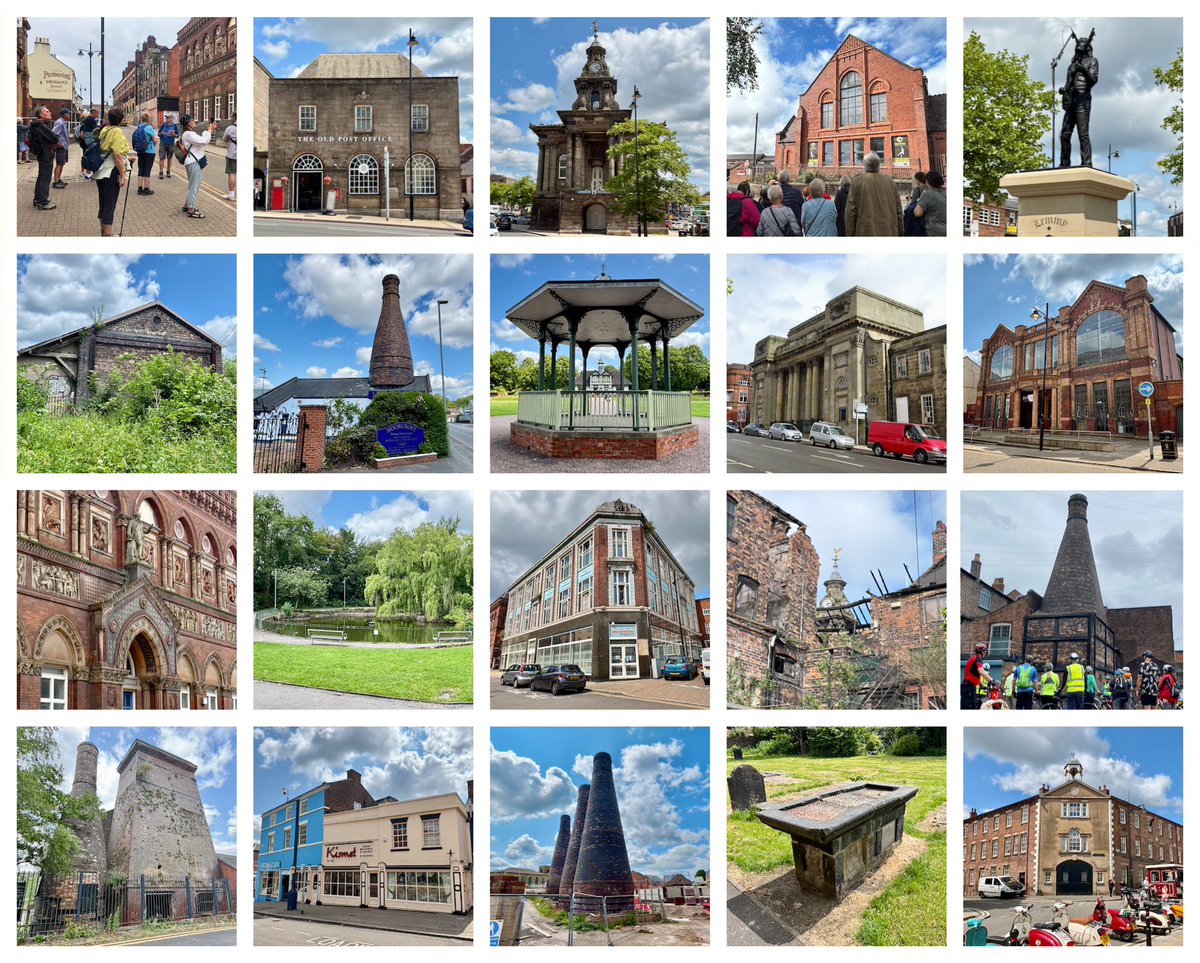 Join us for the fourth of a series of #HeritageRoadshows on Saturday 28 June from 10am at Burslem School of Art, Queen St, ST6 1EJ. Find out about Burslem’s unique heritage and how it can be protected. Arrive by 11:30 for a walk at 12. potteries.org.uk/event/2025-06-…