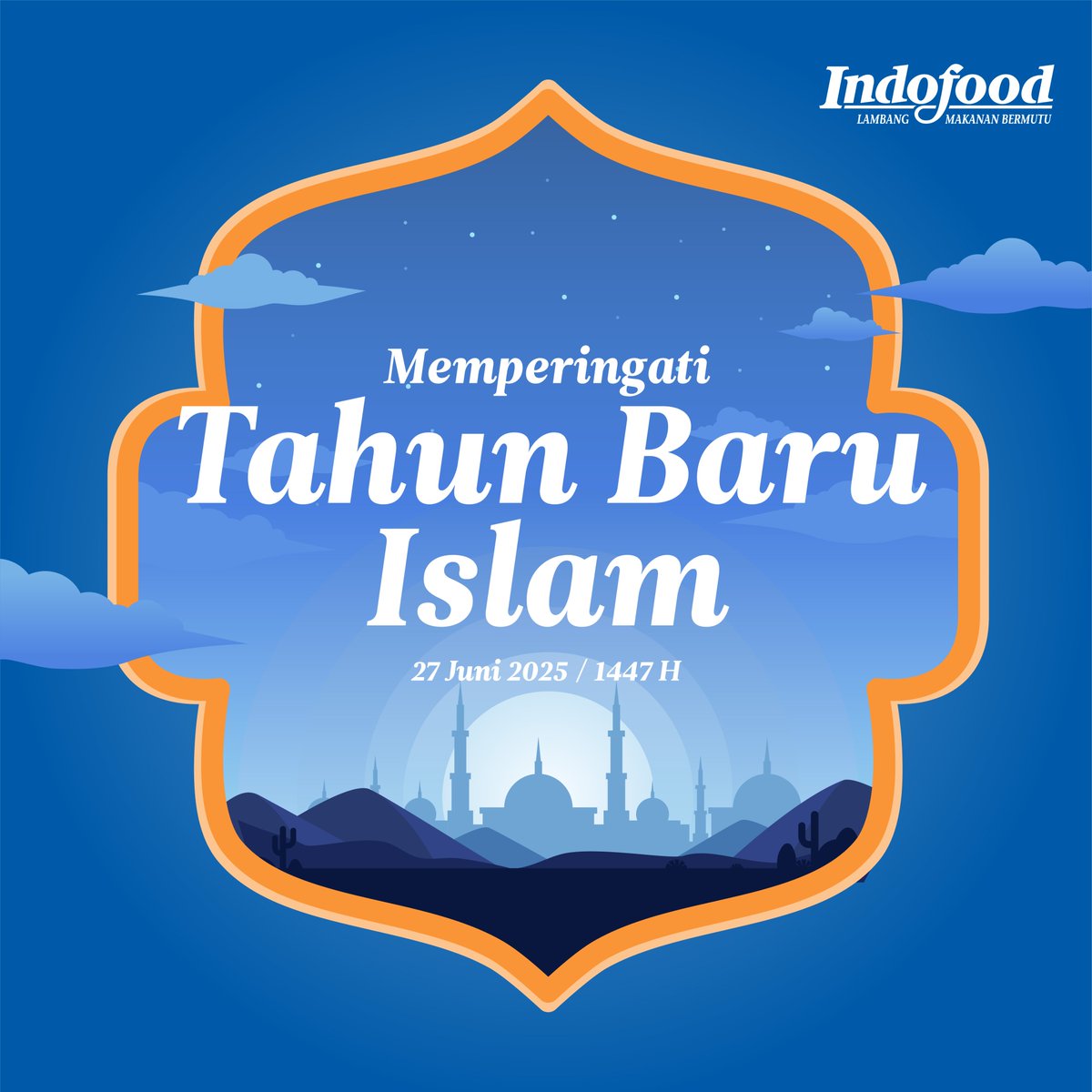 Selamat Tahun Baru Islam.
Mari kita sambut tahun baru ini dengan suka cita dan harapan baru.

Semoga kita dapat semakin meningkatkan iman dan taqwa kepada Allah SWT.

#TahunBaruIslam