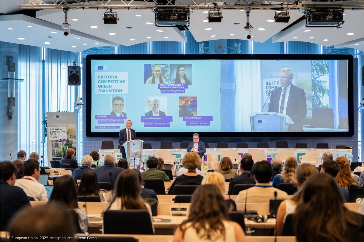 🌱 Starting now! Join us online today for the conference “R&amp;I for a Competitive Green Transition” &amp; help us shape a more prosperous &amp; greener Europe!

🔗 europa.eu/!RCtxgX

#RiDaysEU